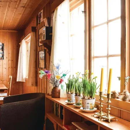 Stunning Home In Sjusjoen With Kitchen Exterior photo