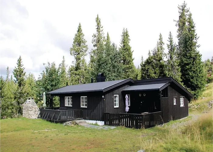 Stunning Home In Sjusjoen With Kitchen